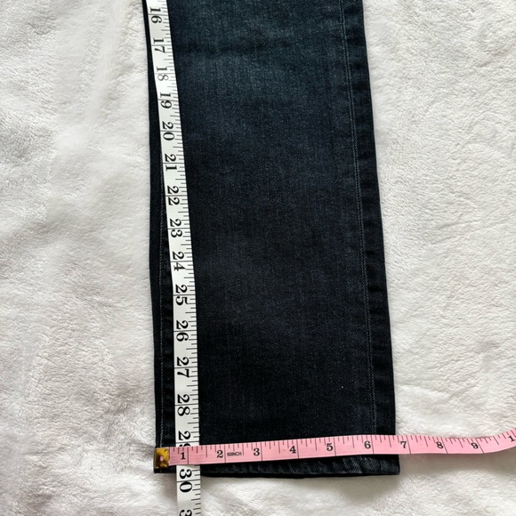 7 FOR ALL MANKIND Easy Fit Slim High Rise Dark Wash Denim Jeans--26 - Picture 16 of 16